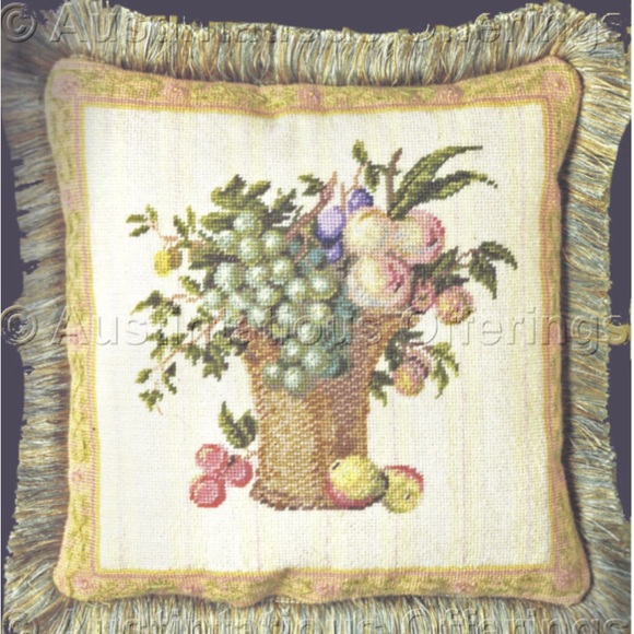 Kit broderie décorative renard